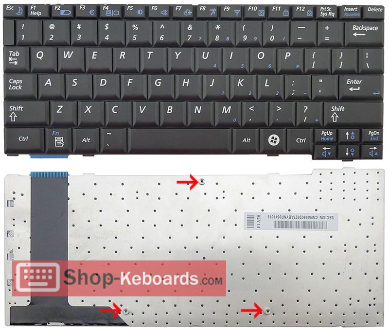 Samsung NC20-anyNet U2250WBT Keyboard replacement