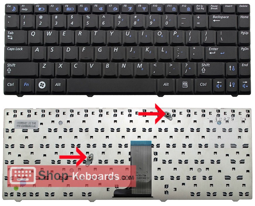 Samsung V020660AS1 RU Keyboard replacement