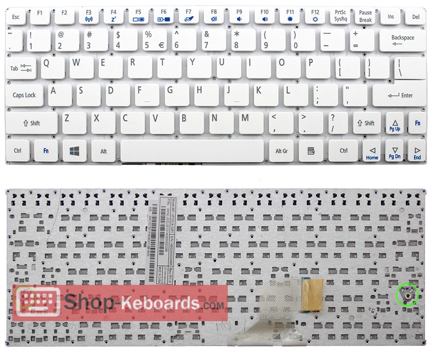 Acer Iconia W511P Keyboard replacement