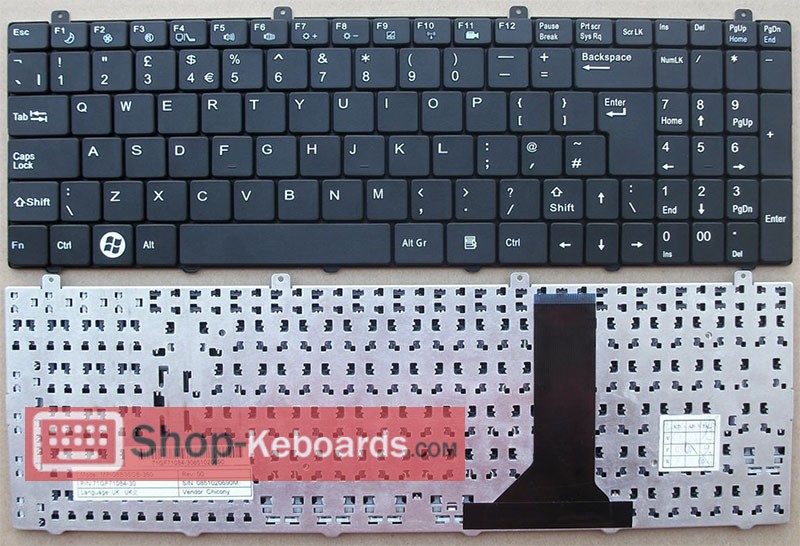 Advent 6441 Keyboard replacement