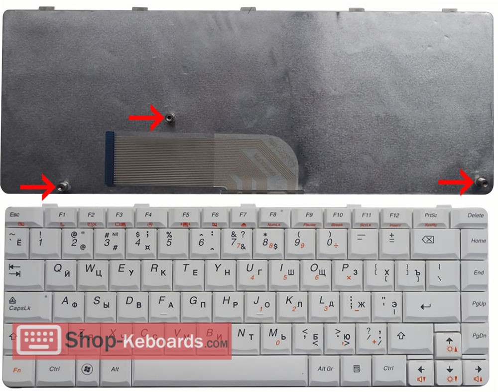 Lenovo N2S-US Keyboard replacement