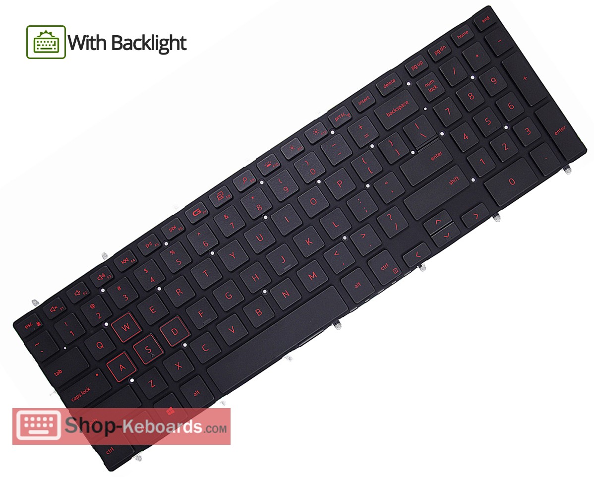 Dell Inspiron 15 7577 Keyboard replacement