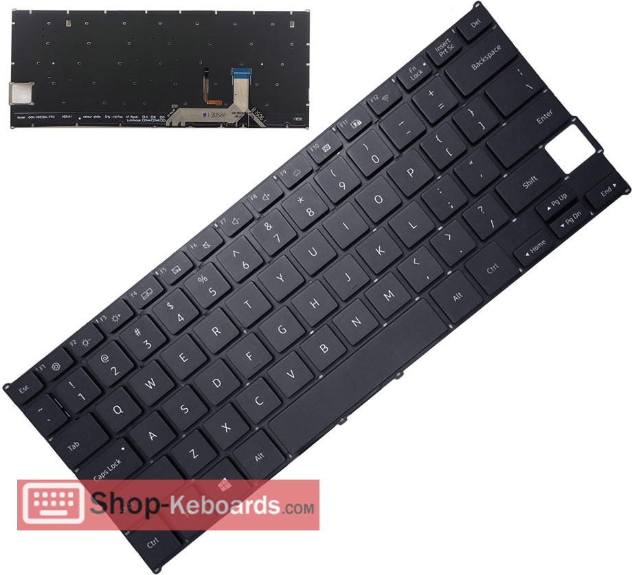 Samsung NT730XBV Keyboard replacement