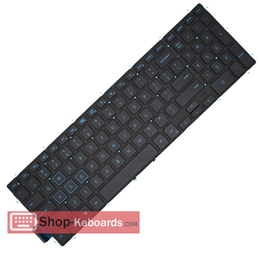 Dell Inspiron 15 7577 Keyboard replacement