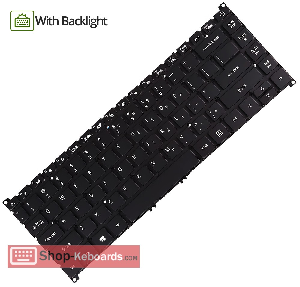 Acer SV4P_A70BWL Keyboard replacement