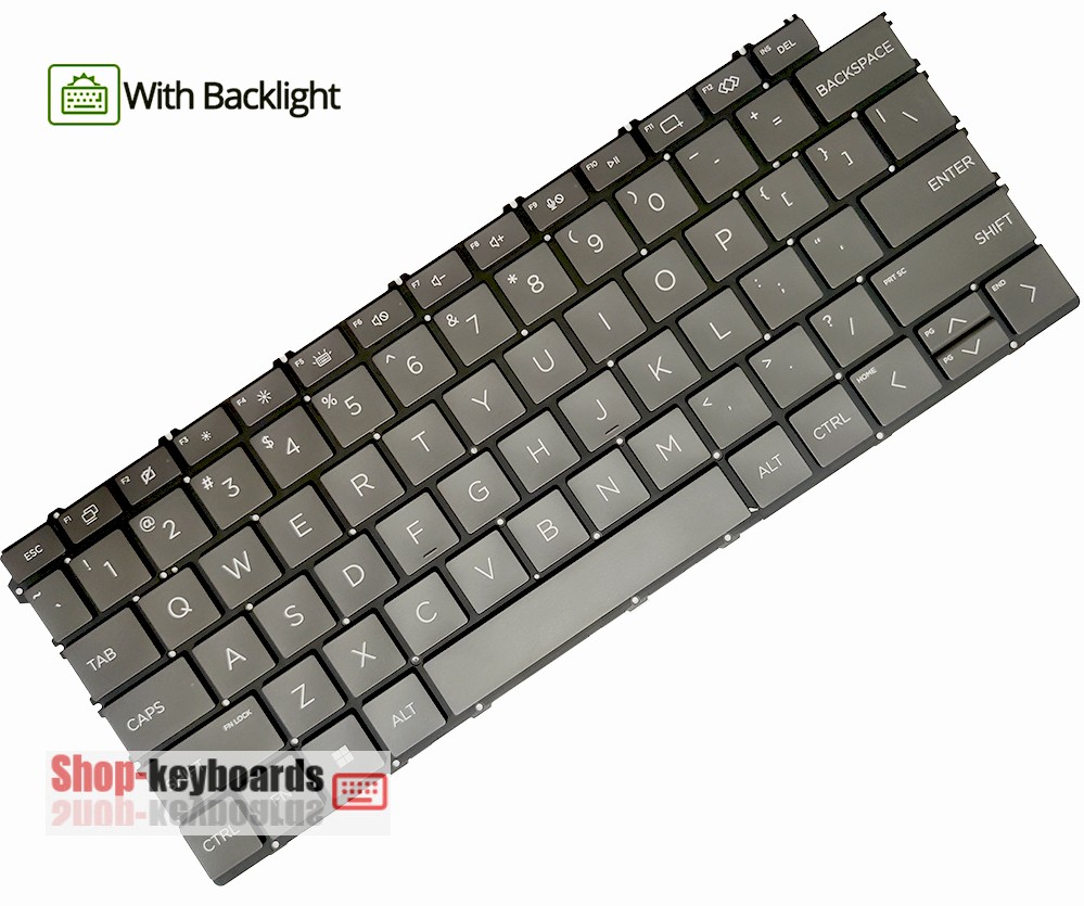 HP SPECTRE X360 16-AA0XXX Keyboard replacement