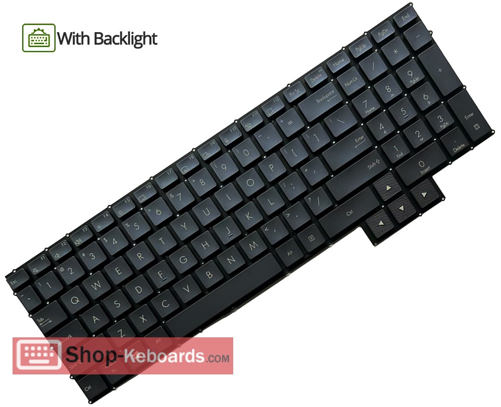 Asus ProArt StudioBook Pro X W730G5T Keyboard replacement