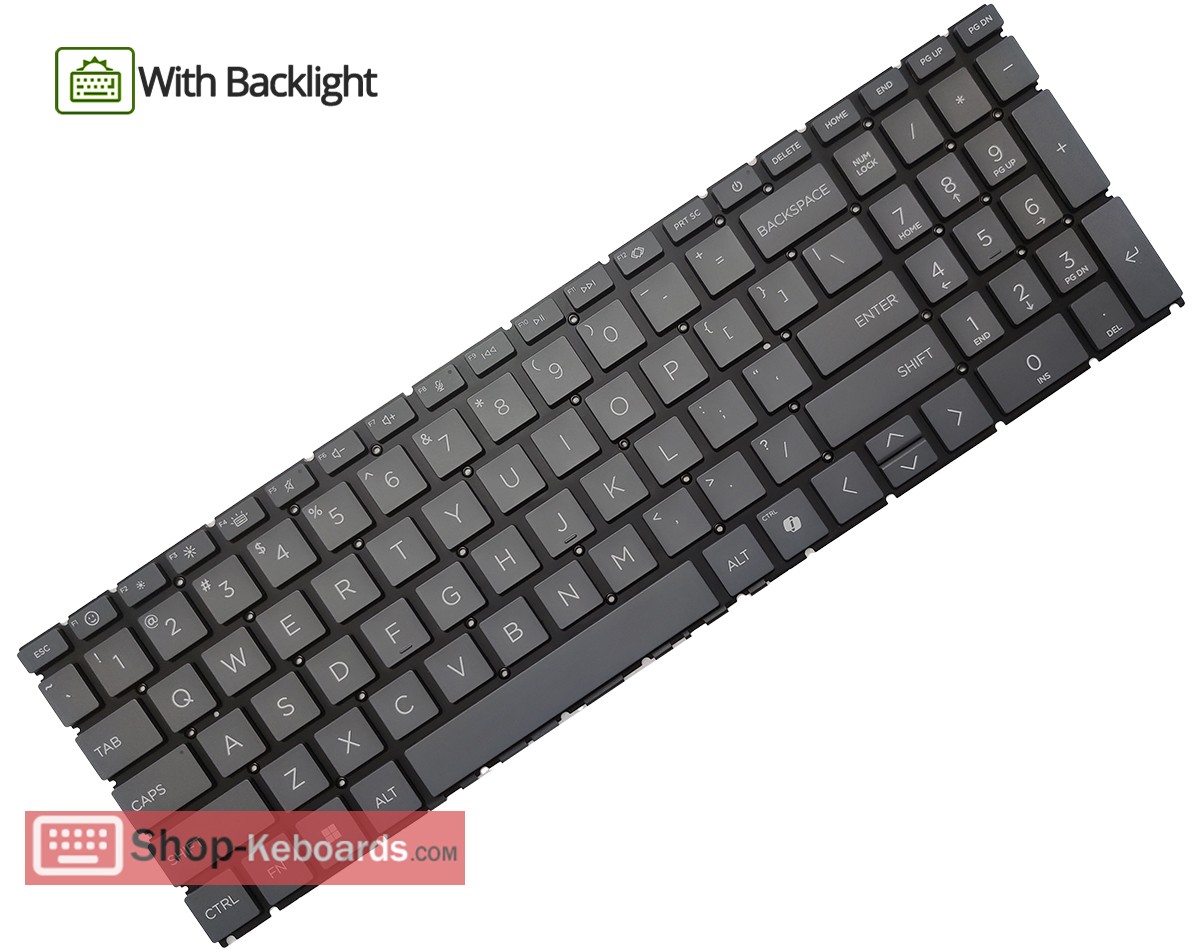 HP N87243-071 Keyboard replacement