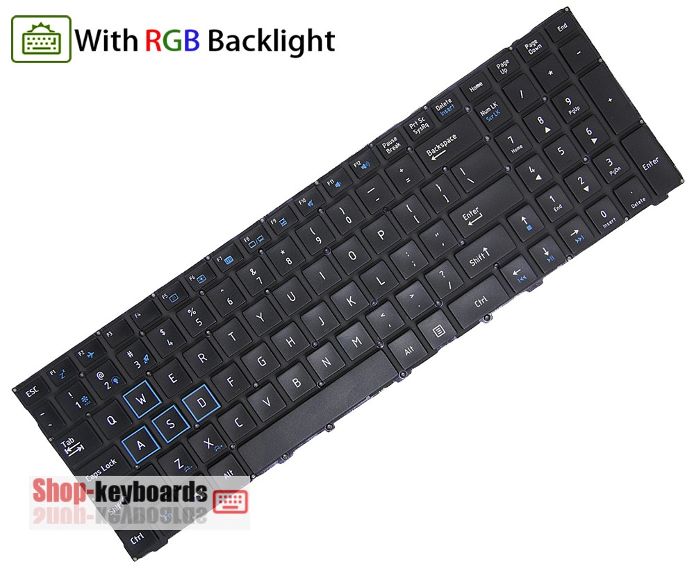 Medion ERAZER deputy P10 Keyboard replacement